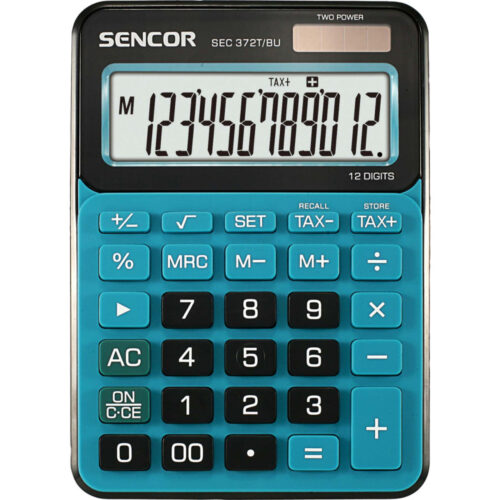 8693-large_default Kalkulačka Sencor SEC 372T displej 12 míst / modrá