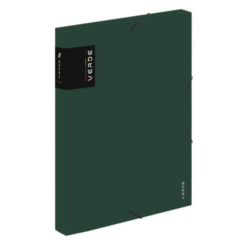 8731-large_default Box na spisy A4 VERDE s gumou - zelená