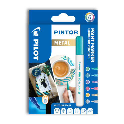 9239-large_default Popisovač Pilot Pintor EF Metal / sada 6 ks