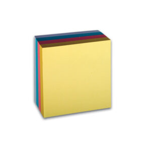 Samolepicí bločky Concorde kostky pastelové - 76 mm x 76 mm / 400 lístků
