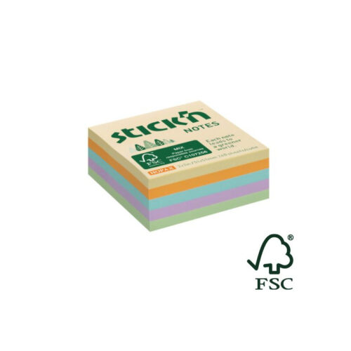 9667-large_default Samolepicí bločky Stick´n by Hopax FSC - 51 x 51 mm / 240 lístků / luční pastelové barvy