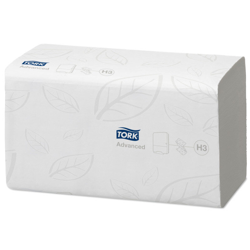 9690-large_default Tork papírové ručníky skládané 290163 - Z-Z bílé 25x23cm / 2 vrs. / 250 ks