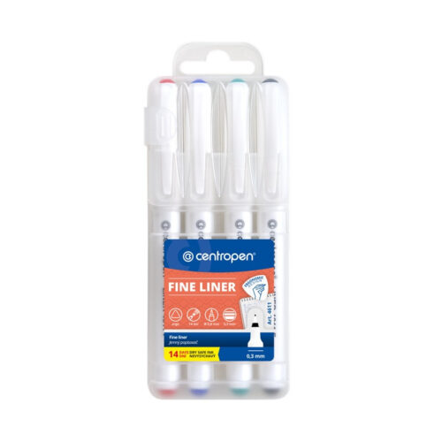 Liner Centropen 4611 F / sada 4 ks